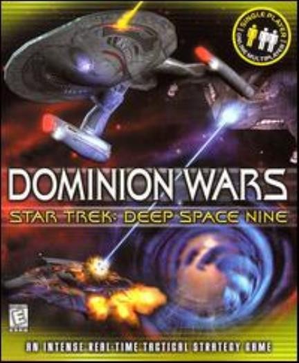 Star Trek Deep Space Nine Dominion Wars PC CD sci-fi space star ship combat game