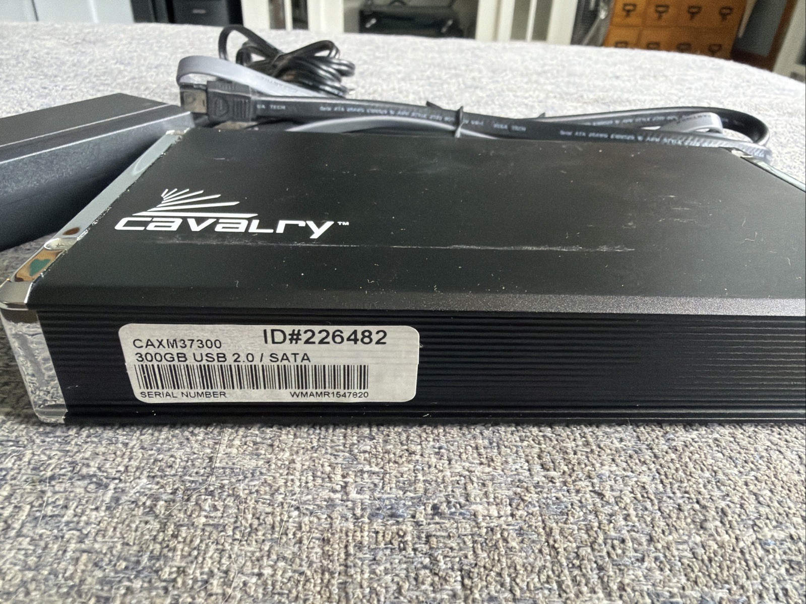 Calvary CAXM37300 300GB USB 2.0/SATA External Hard drive With 2 eSATA Cables