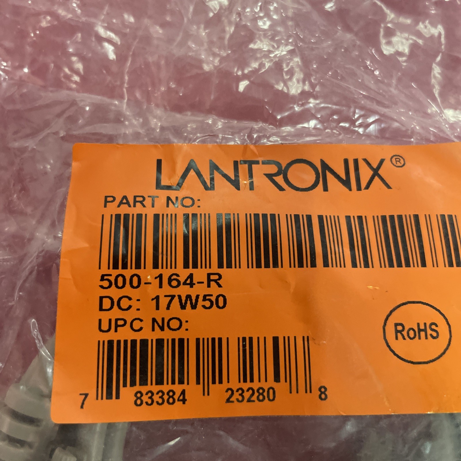 LOT OF 8 : Lantronix - 500-164-R DB-9 F to DB9 F )NULL MODEM