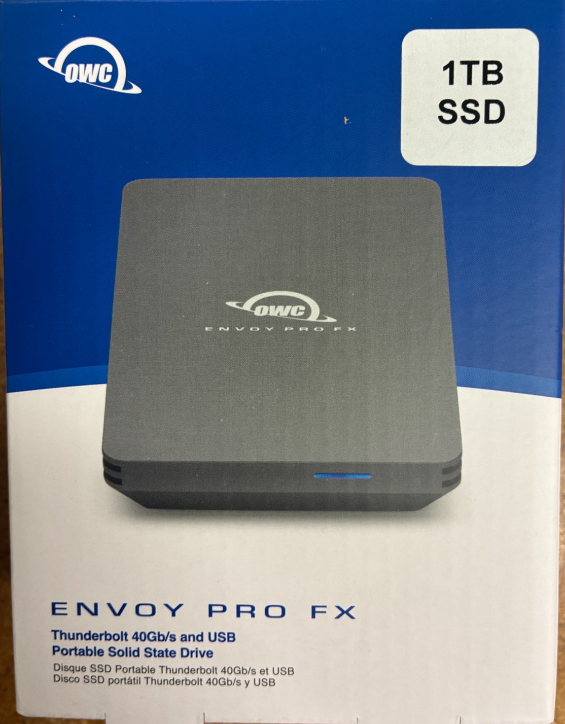 OWC - OWCTB3ENVPFX01 - Envoy Pro FX 1 TB Thunderbolt 3 Portable SSD