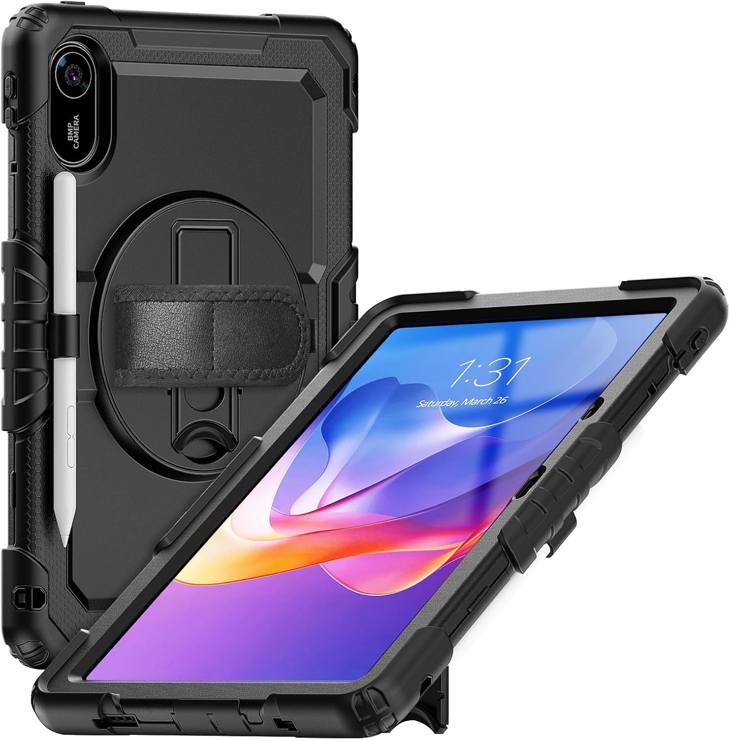 Case for Xiaomi Redmi Pad 2 11 Inch 2025, with Screen Protector, Hand