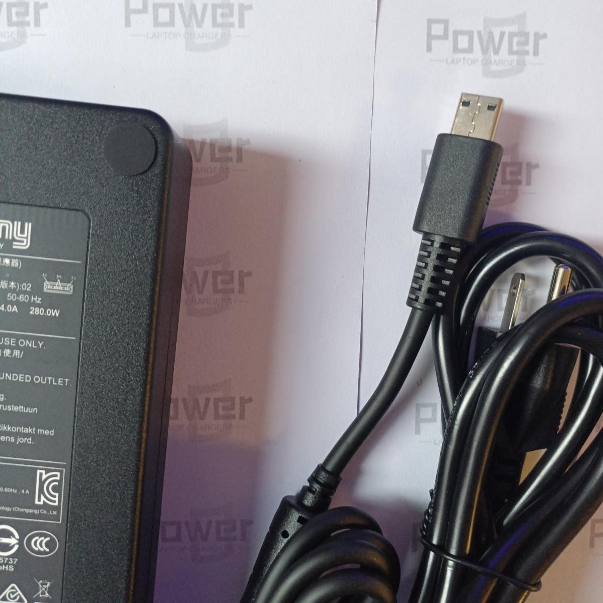 MSI Raider GE68HX GE78HX 13VG 13VF 14VGG 14VFG 280W 20V 14A AC Adapter Charger