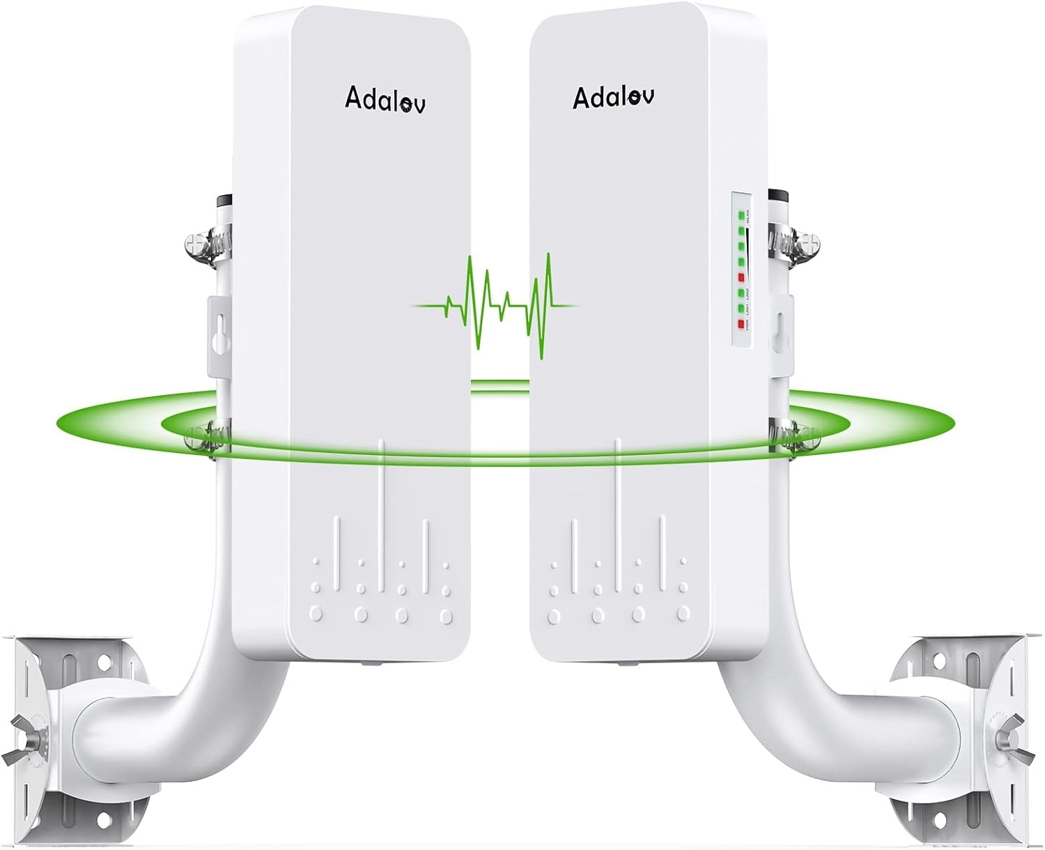 Adalov Wireless WiFi Bridge 3KM 5.8G Point to Long Range Outdoor NEW CPE660