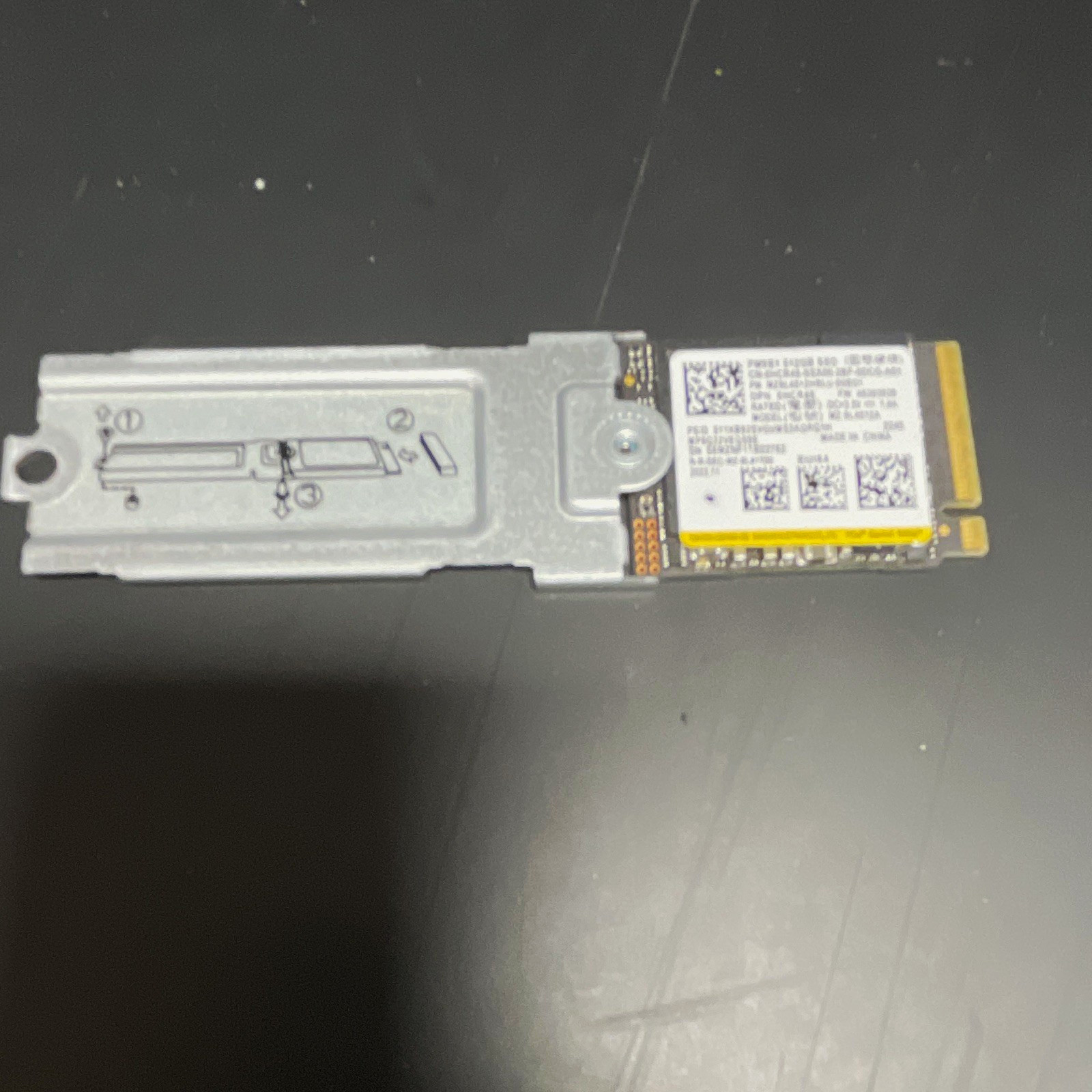 Samsung PM9B1 512GB M.2 NVMe PCIe  Gen 4 Internal SSD with adapter