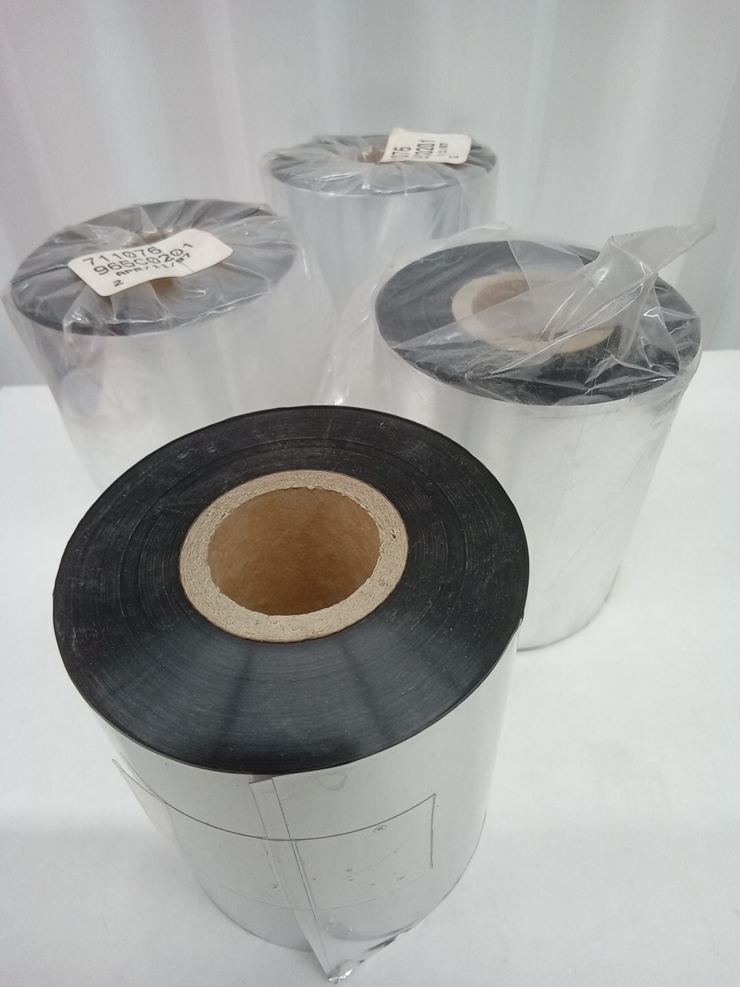 4Rolls AVERY 965c0201 3"×300m Thermal Resin Printer Ribbion --Skybay c280 Mm yy