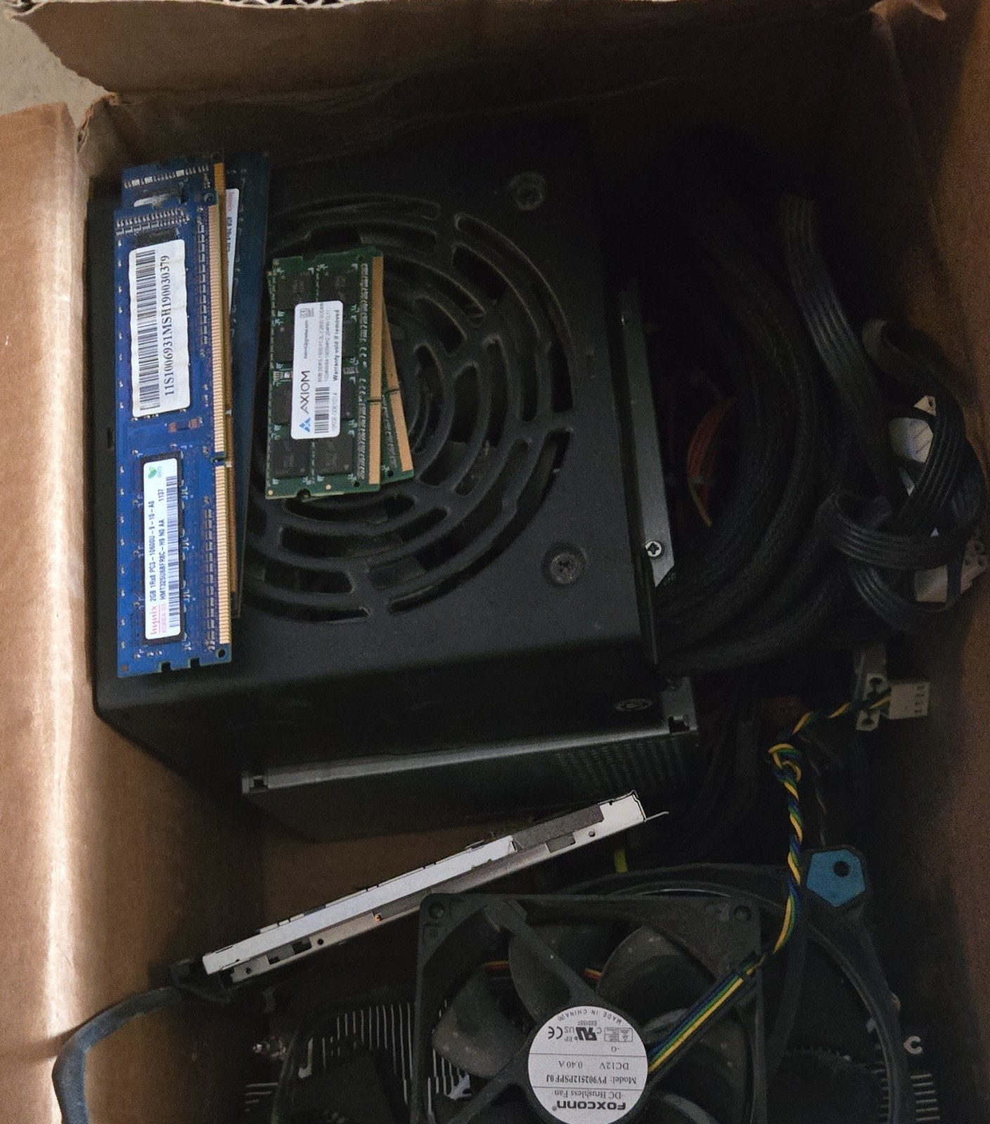 box of Computer Parts some work