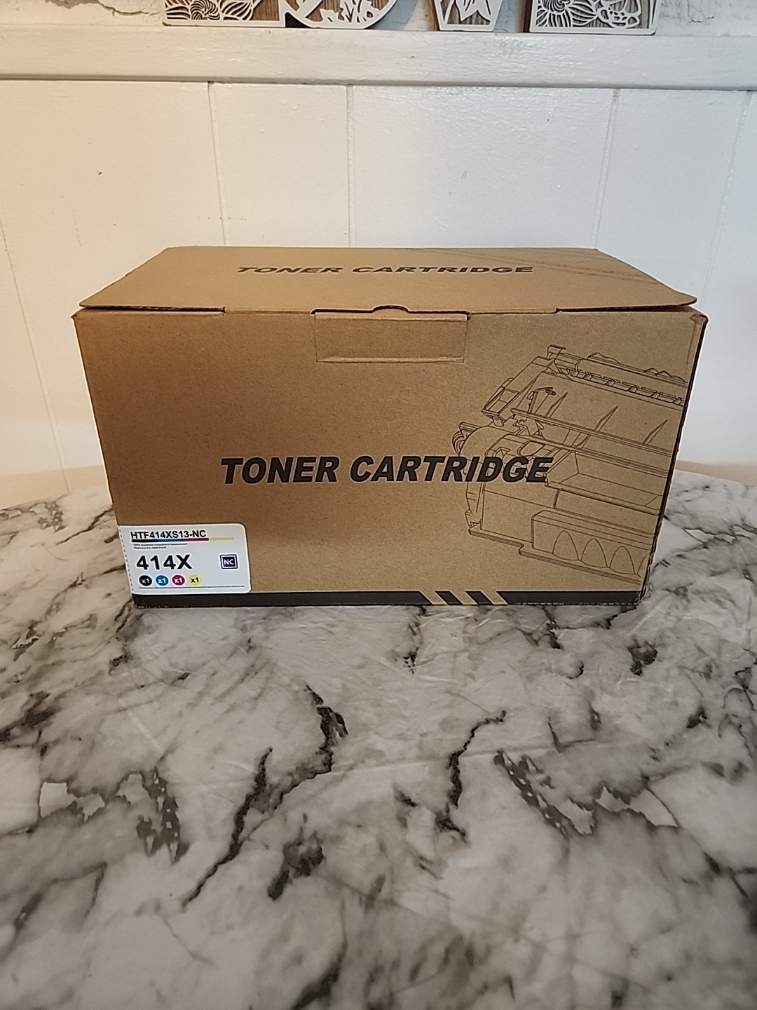 414X Toner Cartridges 4 Pack| Replacement for HP 414X 206A 206X 415A M282 M155 