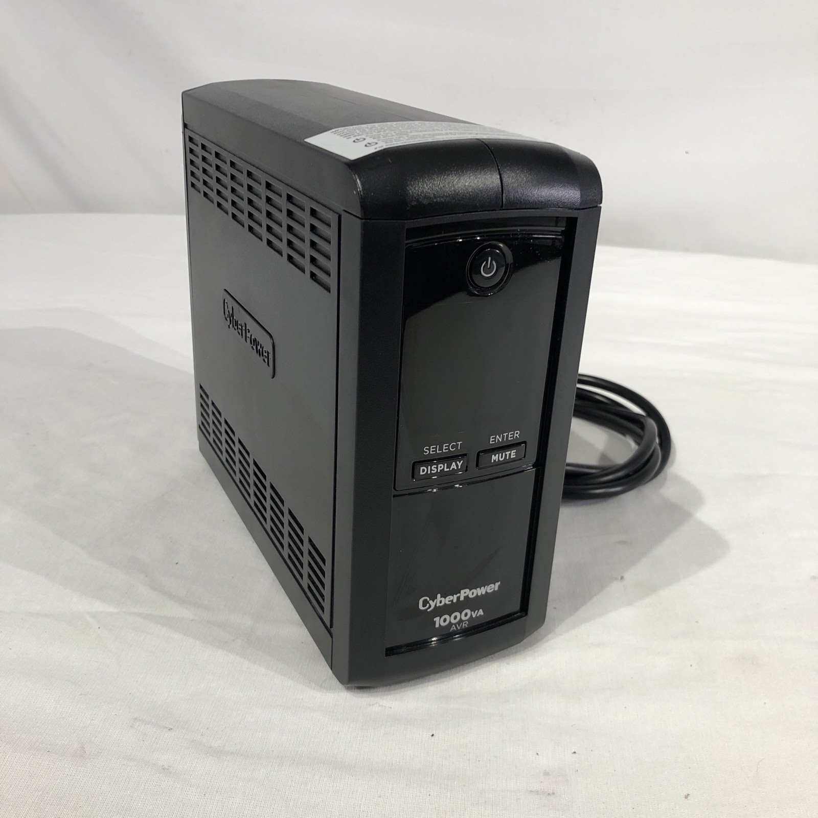 CyberPower CP1000AVRLCDa 1000VA 600W 9 Outlets UPS Backup w/ LCD AVR -No Battery