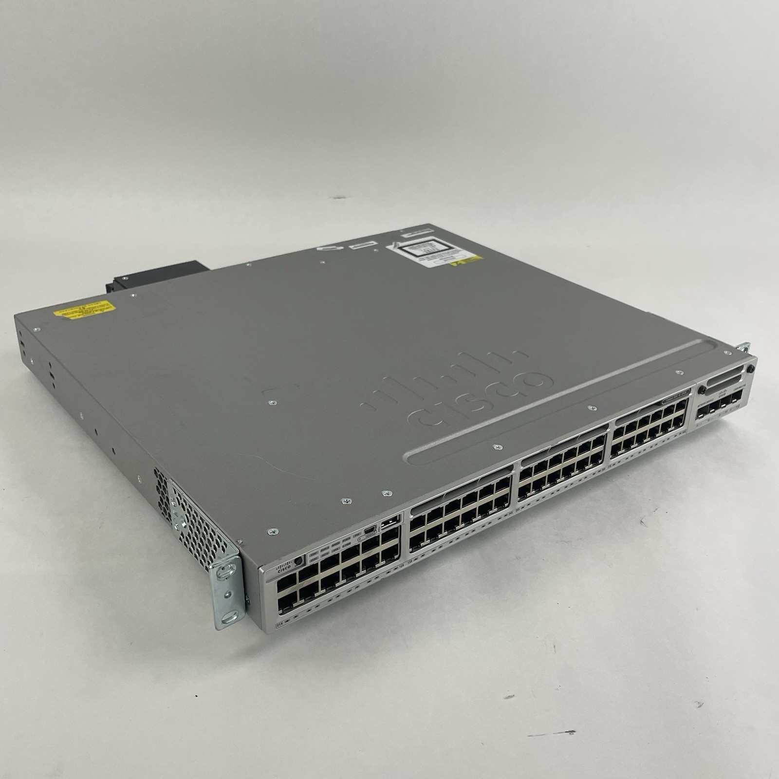 Cisco WS-C3850-48U-S V06 48-Port UPoE Switch  1x 1100W PSU Tested & Reset