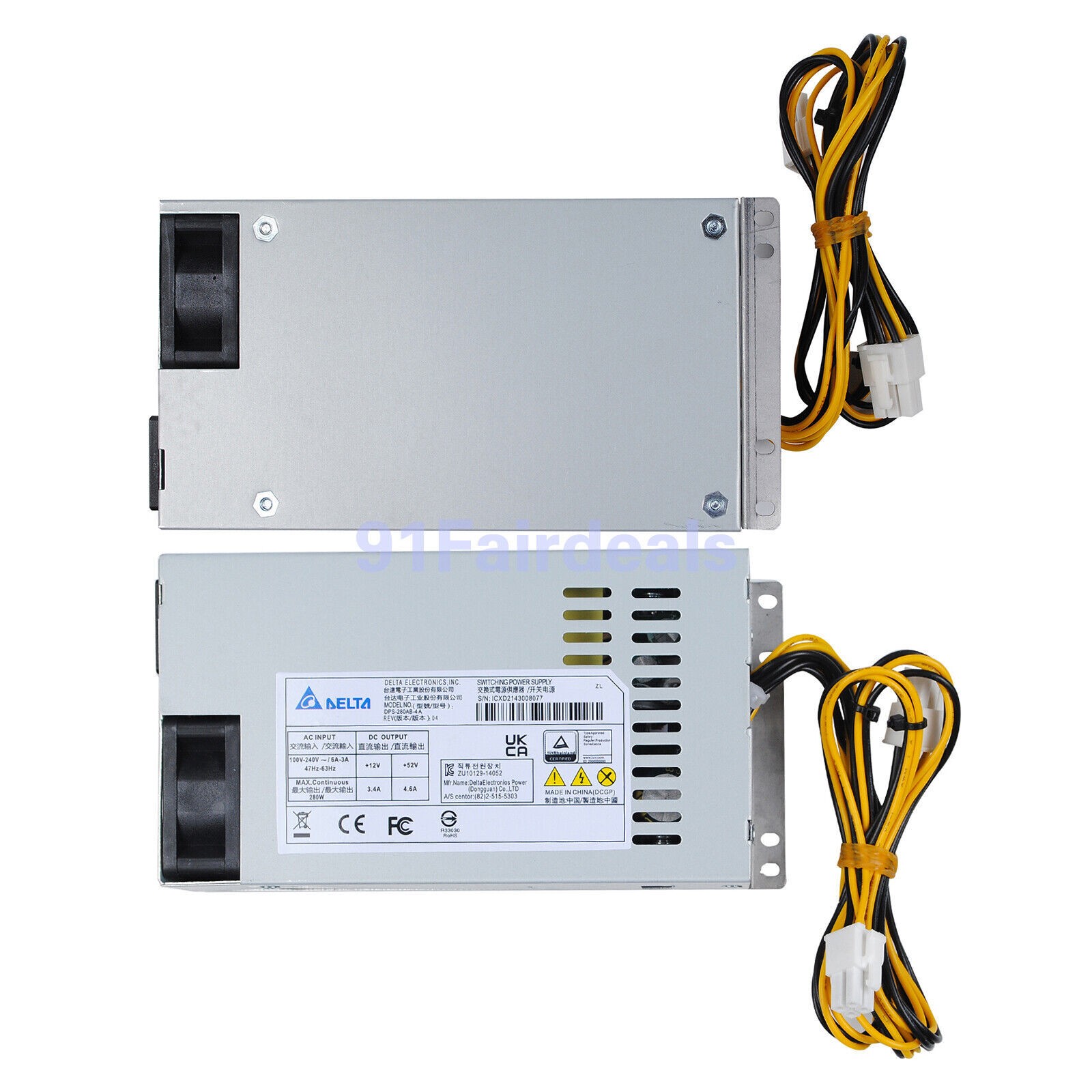 New Delta 280W PSU Power Supply for Security Recorder DPS-280AB-4B DPS-280AB-4A