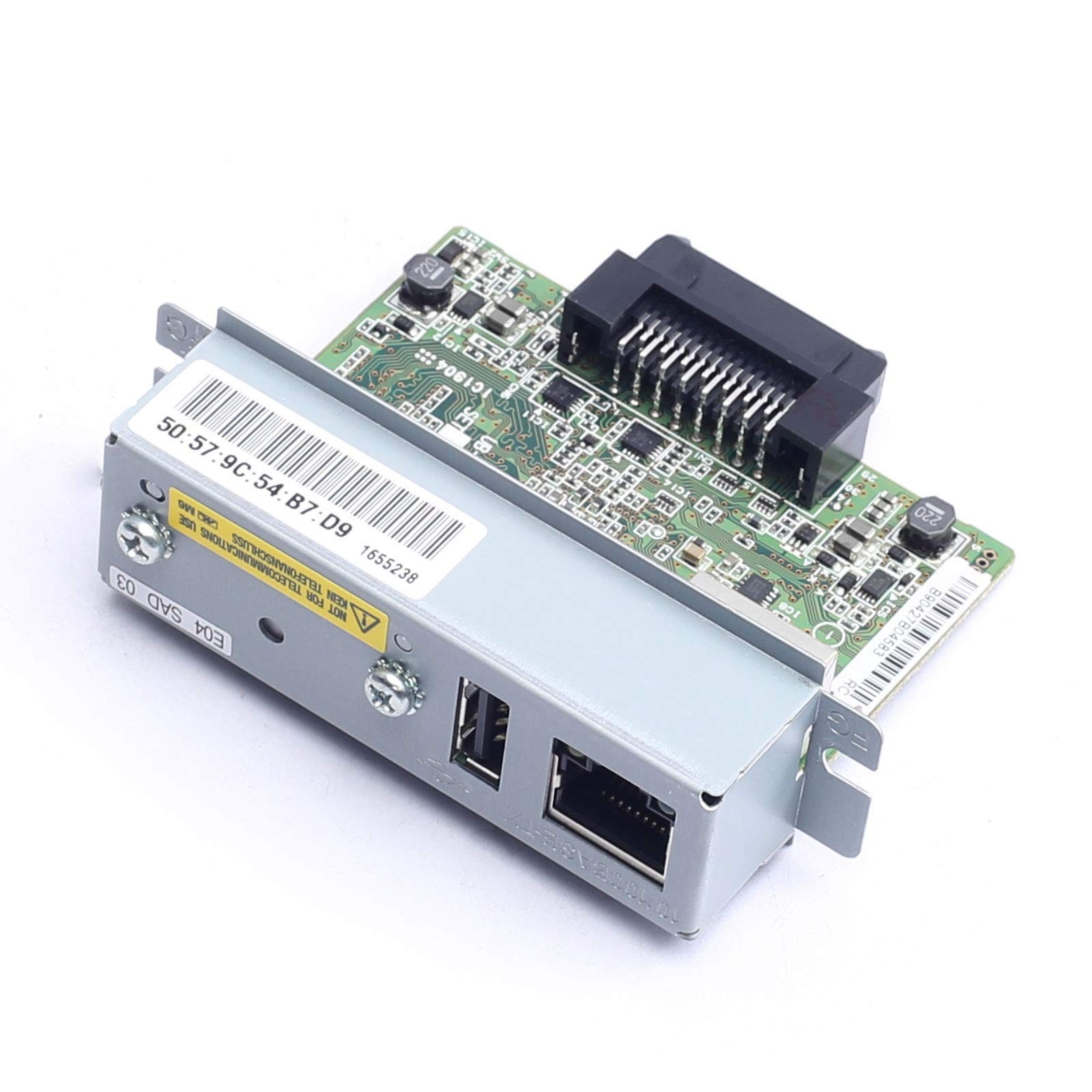 DEVMO Compatible with UB-E04 Ethernet Interface C32C824541 with USB TM-U220PB...