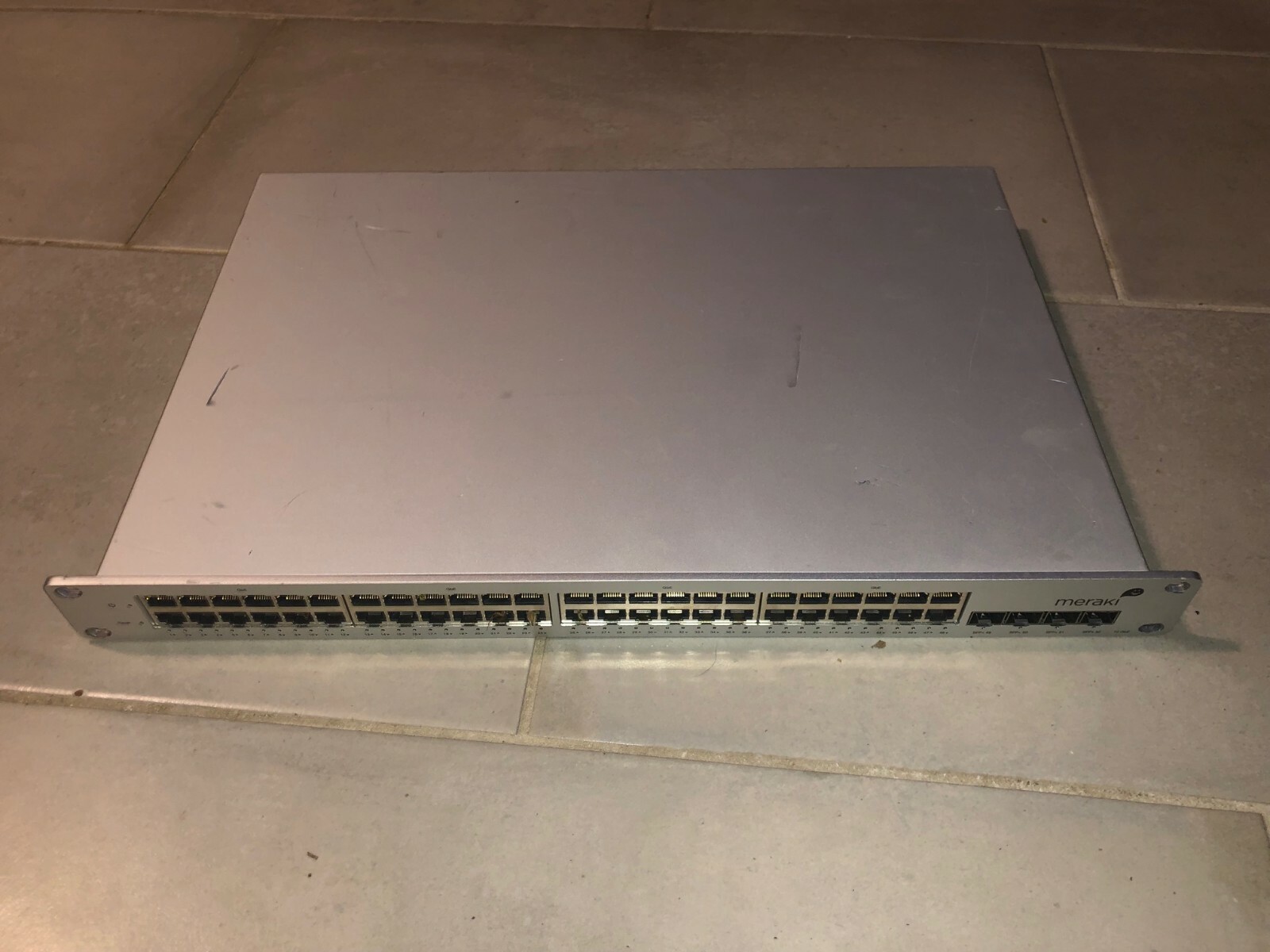 Cisco Meraki MS42 48-Port Gigabit Cloud Managed Network Switch 600-21010 