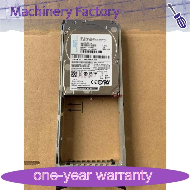 1PCS New 02YC024 02PX589 IBM 02PX740 1.8TB 10K SAS 12Gb/s 2.5'' V5000E Hard Dri