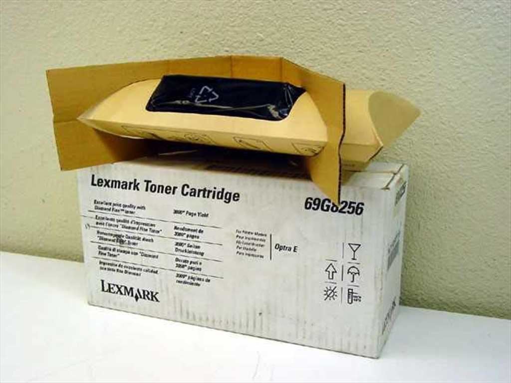 Lexmark 69G8256 Toner Cartridge Optra E 3000 Page Yield Black Laser Print