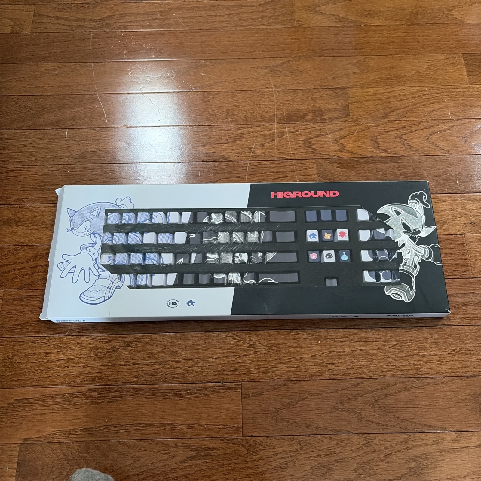 Higround x Sonic Adventure 104 Keycap Set - Full Size New Opened Box READ