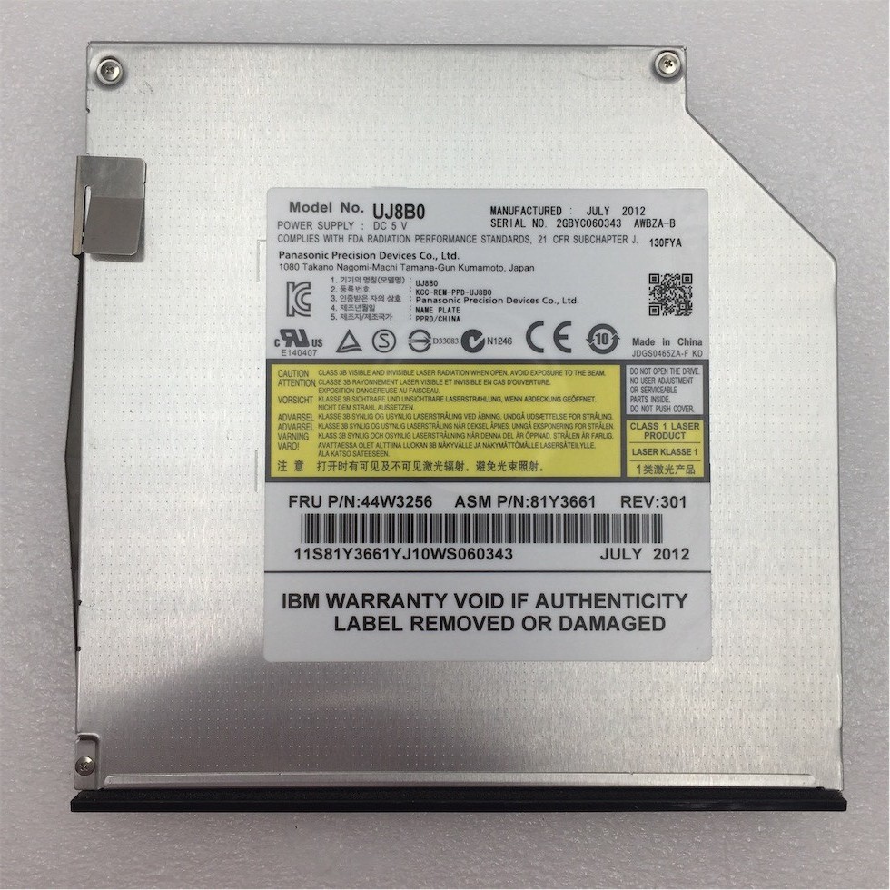 IBM UltraSlim Enhanced SATA Multi-Burner 44W3256 81Y3658