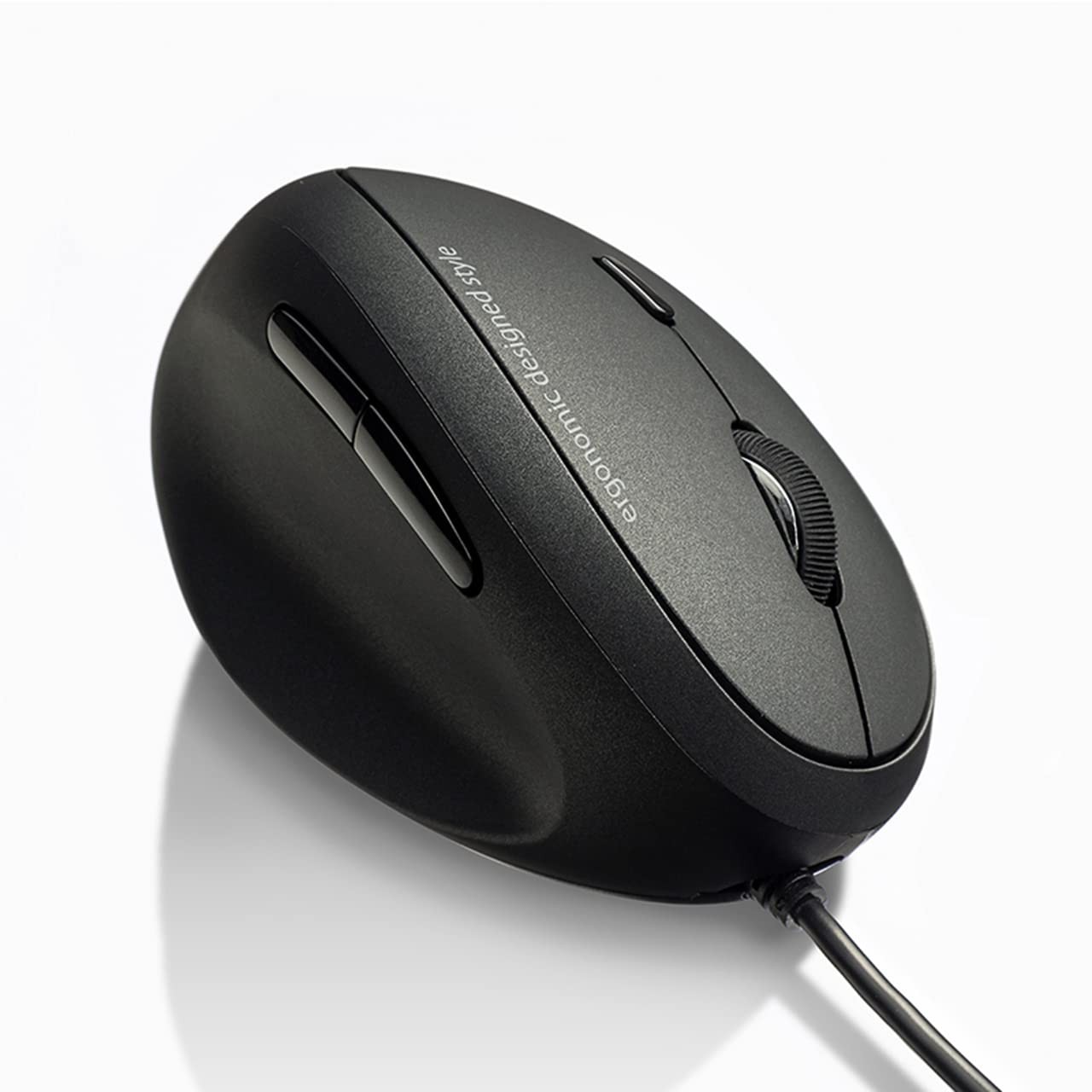 Wired Left Handed Ergonomic Vertical Mouse 1000/1600/2400/3200 DPI 6 Button