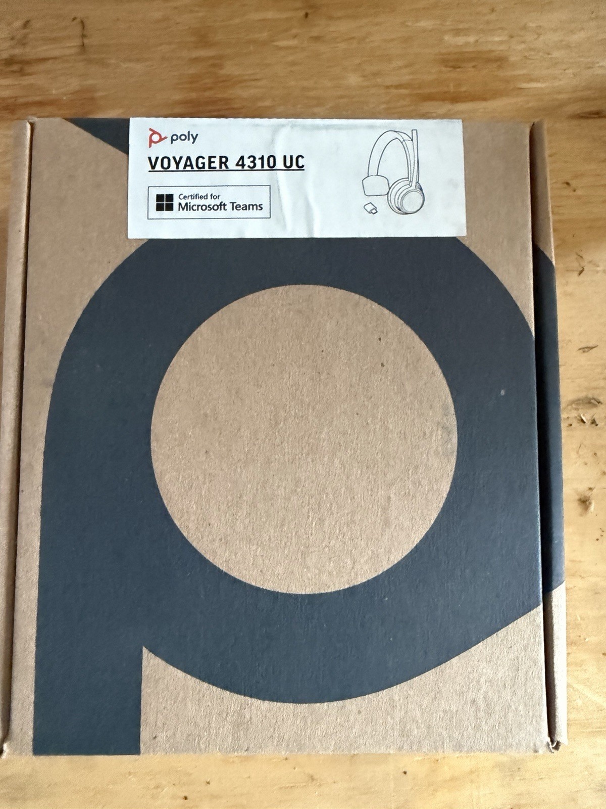 “New” Poly Voyager 4310 UC Wireless Bluetooth Headset USB-A Single-Ear Black