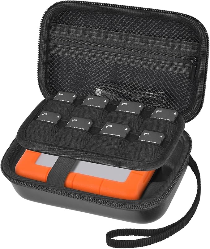 Case for LaCie Rugged Mini 1TB/2TB/4TB/5TB/Thunderbolt External Hard Drive