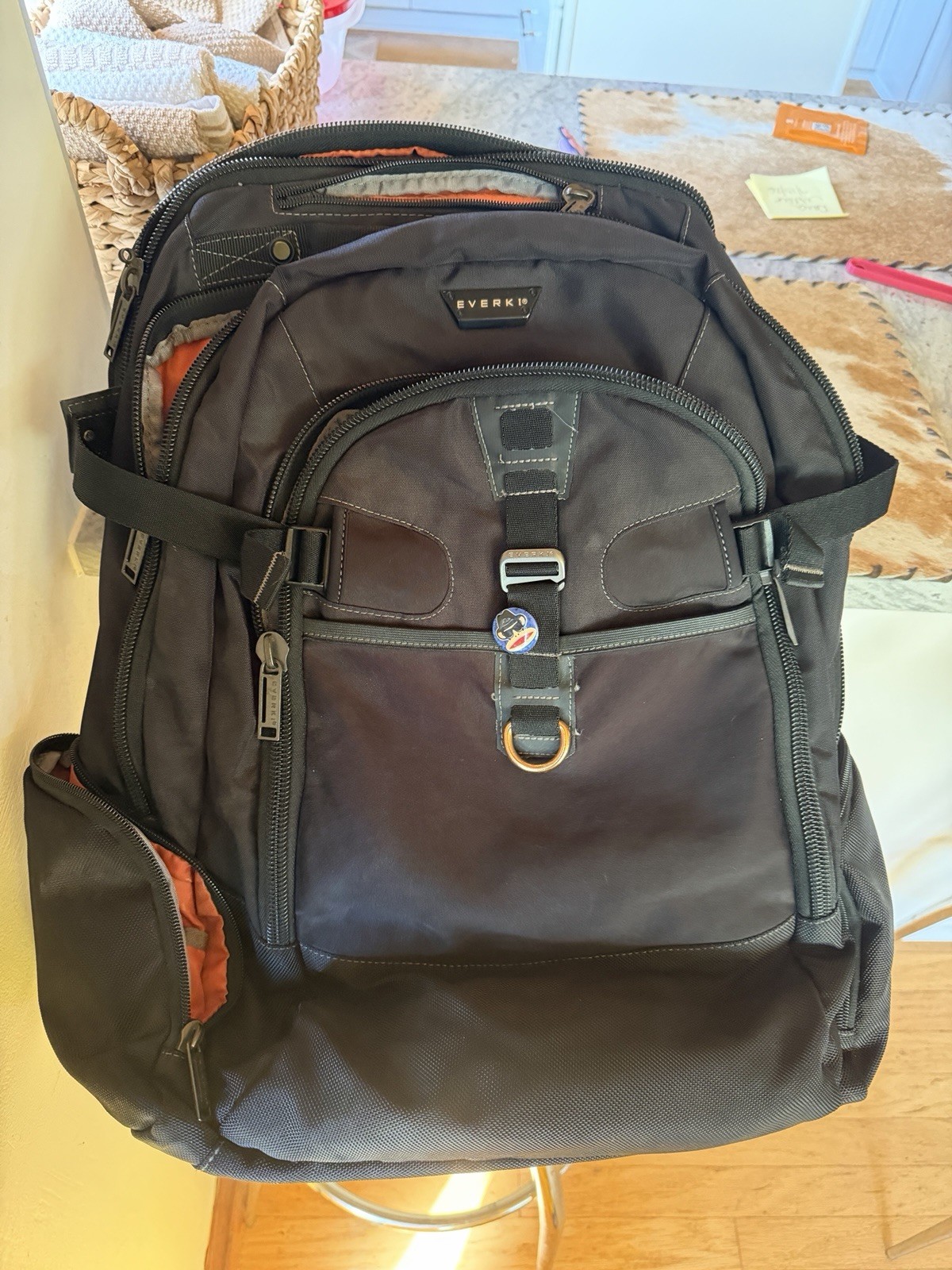 Everki EKP120 Laptop Backpack Black Business Travel Bag