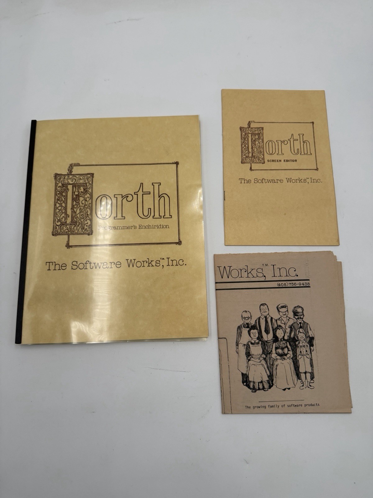 Forth Programming Enchiridion Manuals 1981 Floppy For North Star Dos Vintage
