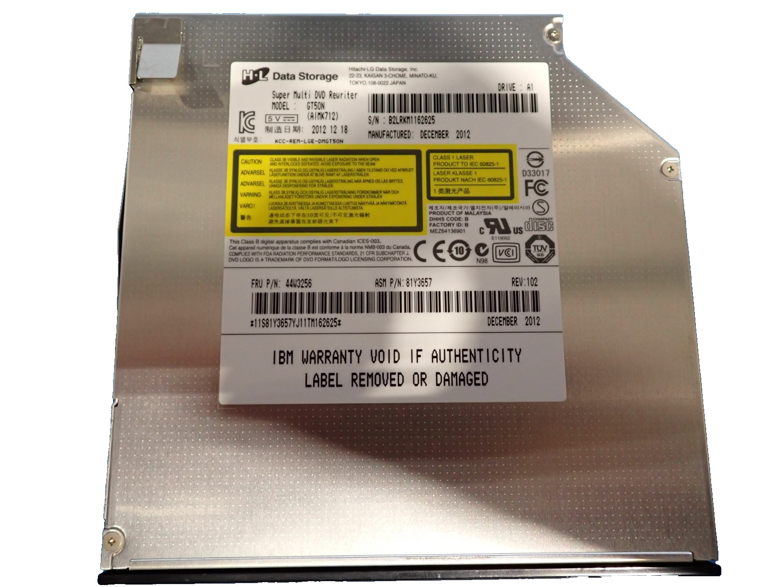 Lot of 14 IBM 44W3256 MULTI REWRITER DVD-ROM Optical Drive MODEL GT50N
