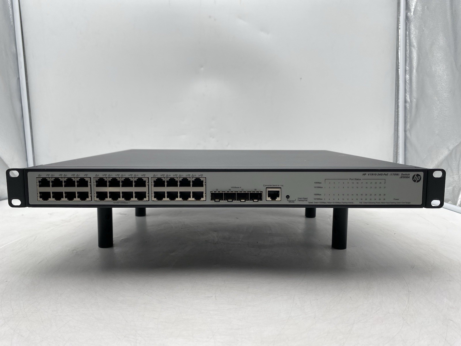 HP V1910-24G-PoE JE008A 3Com BaseLine 2928-PWR Plus
