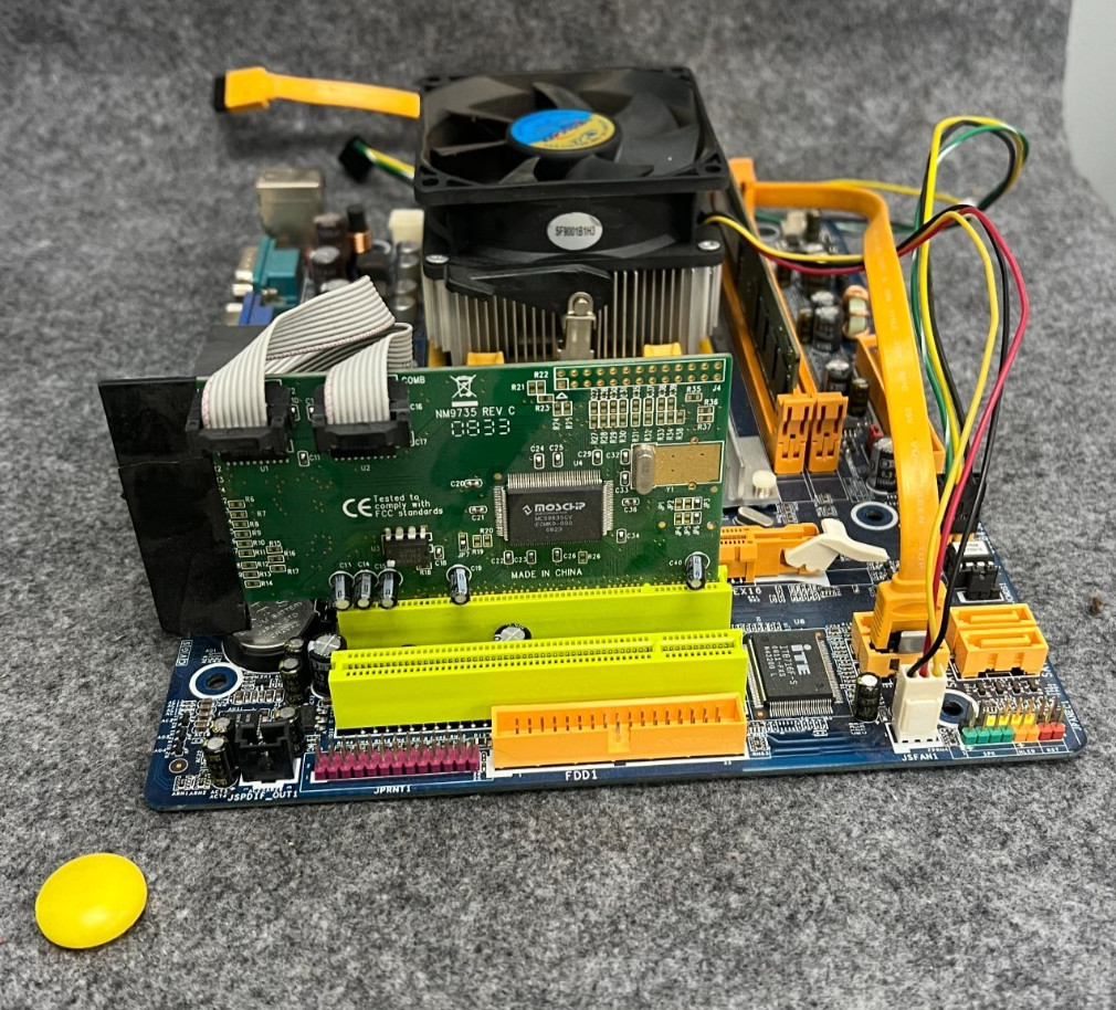 BIOSTAR MCP6P M2+ VER: 6.1 MICRO-ATX MOTHERBOARD 4GB MAX CAPACITY