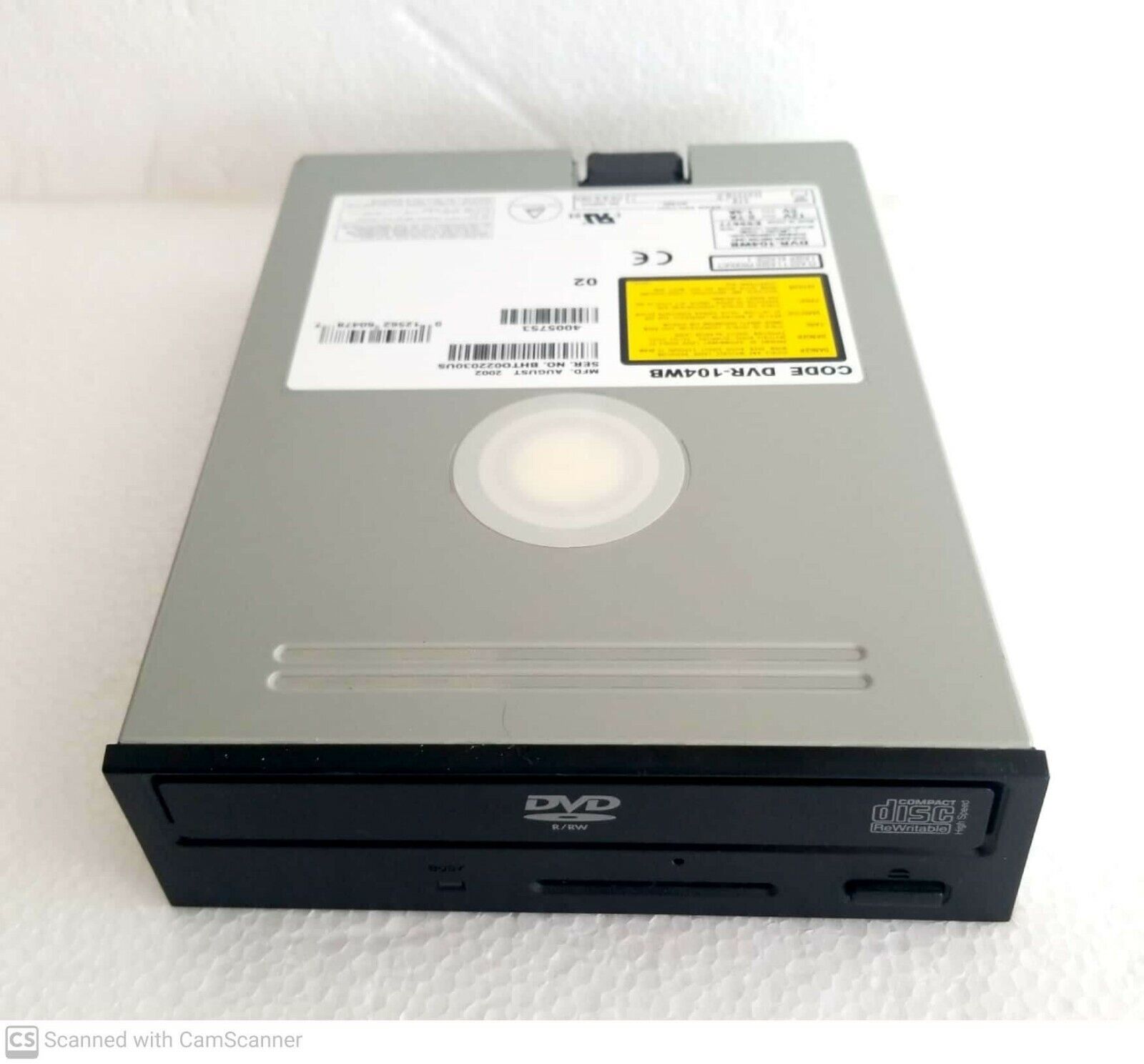 Pioneer CODE DVR-104WB Internal DVD-R/RW Drive