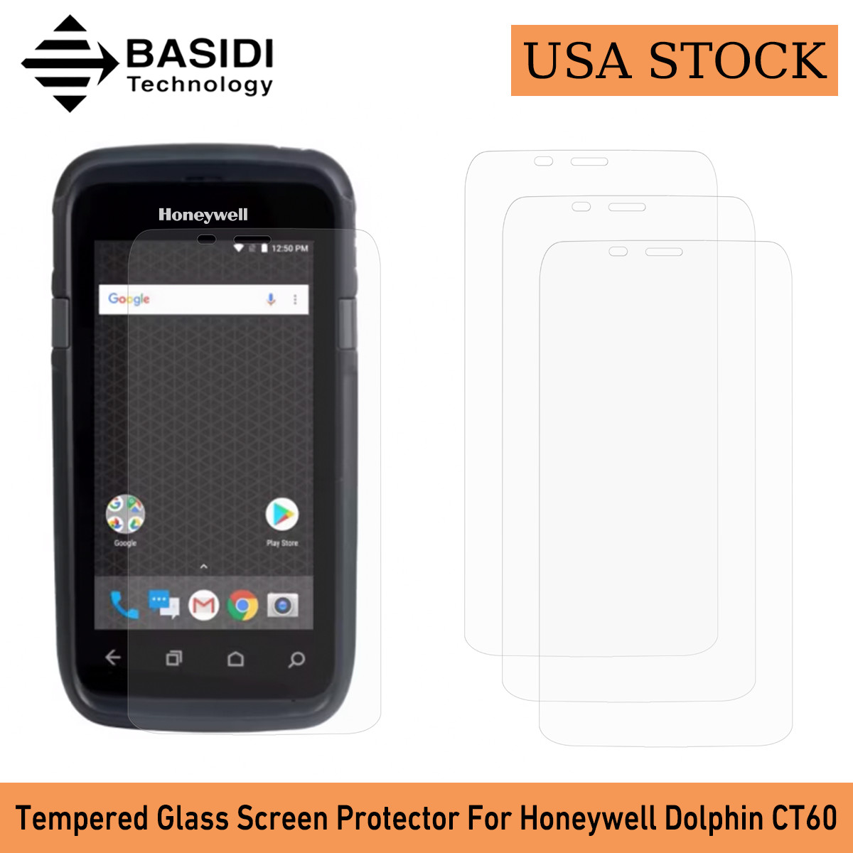 🔥New 9PCS Tempered Glass Screen Protector for Honeywell Dolphin CT60 US STOCK🔥