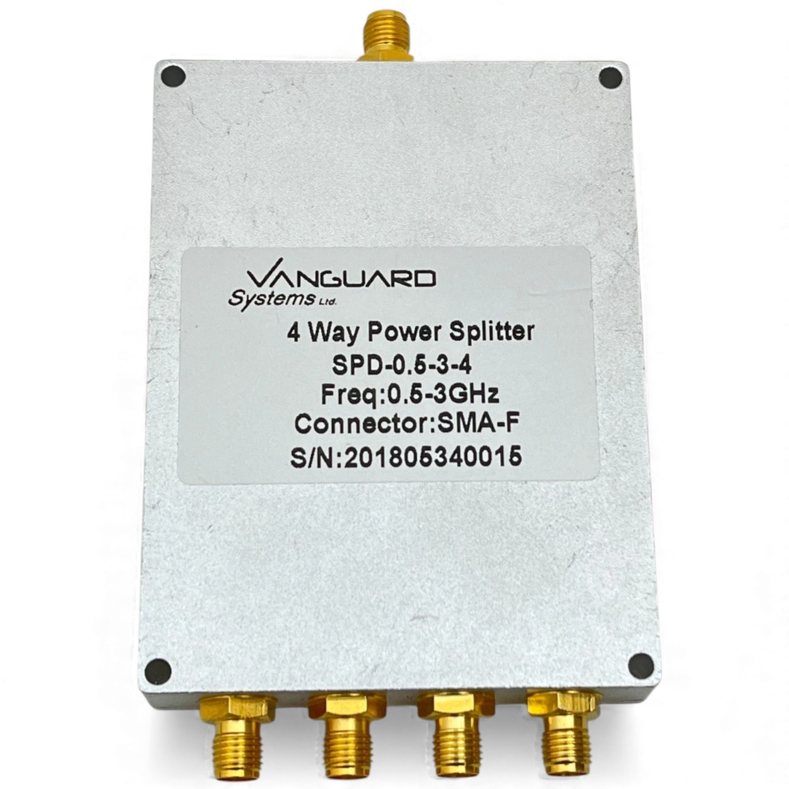 Vanguard 4 Way Power Splitter SPD-0.5-3-4 - USED