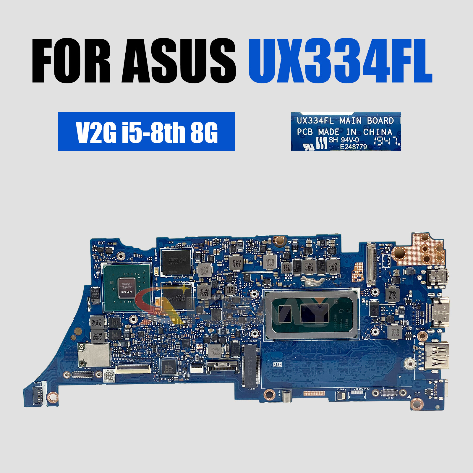 UX334FL For ASUS UX434FL UX334F UX334FLC UX434FLC Motherboard I3 I5 I7 8G/16G