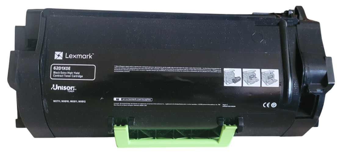 Lexmark 62D1X0E Black Extra High Yield Toner Cartridge Without Box
