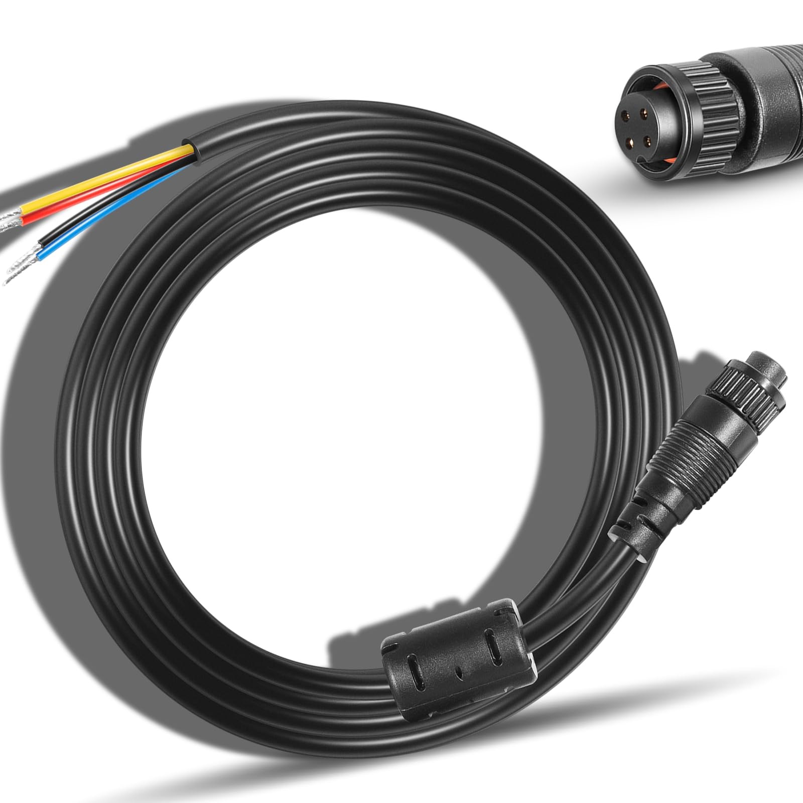 6.5 Ft 4Pin Power Cord 00000128001 For Simrad GO9/12 Vulcan 7/9/12 NSS