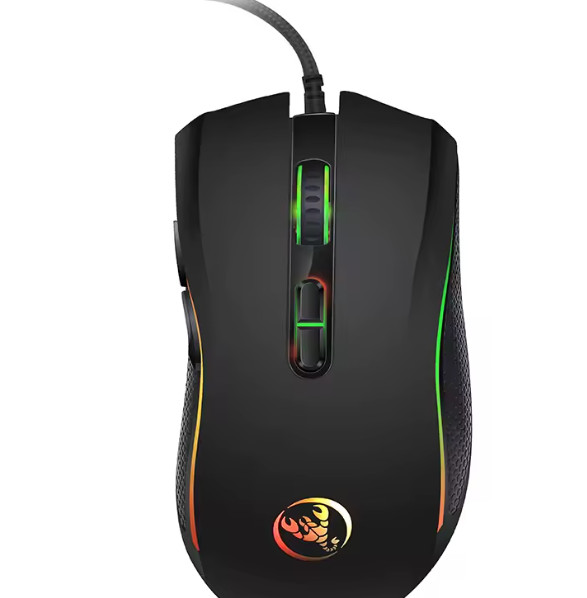 7 Button Wired Gaming Mouse 3200 DPI LED USB Optical PC Gamer Mouse