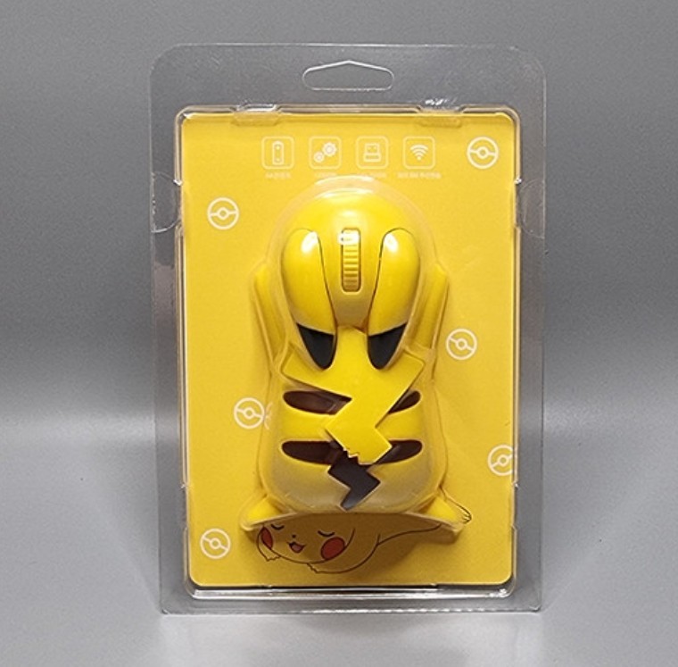Korean Authentic Pokemon Limited Edition Pikachu Wireless Mouse 1200dpi