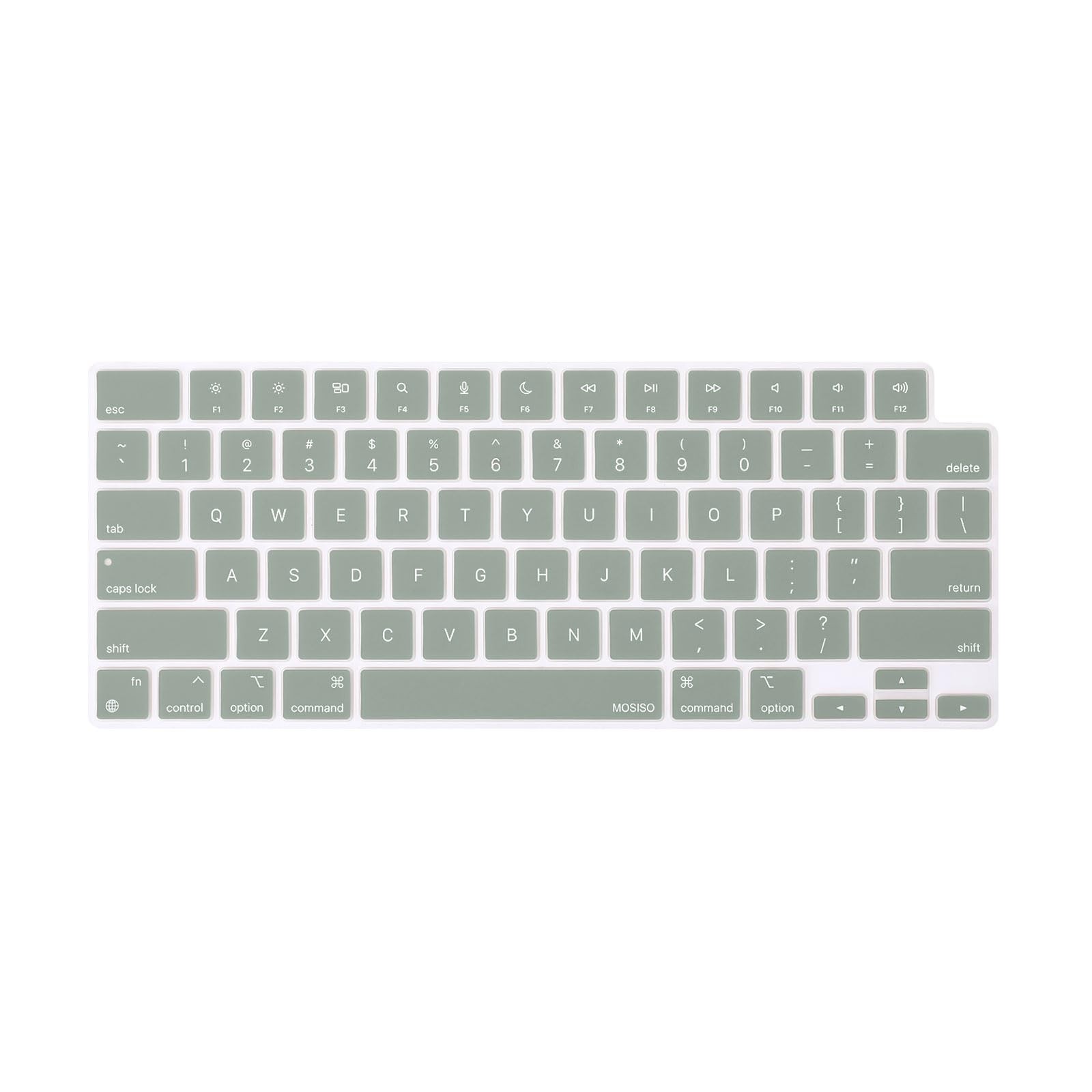 MOSISO Keyboard Cover Skin for MacBook Air15 M5 Air13.6 M5  Pro 14/16  M5 M4 M3 