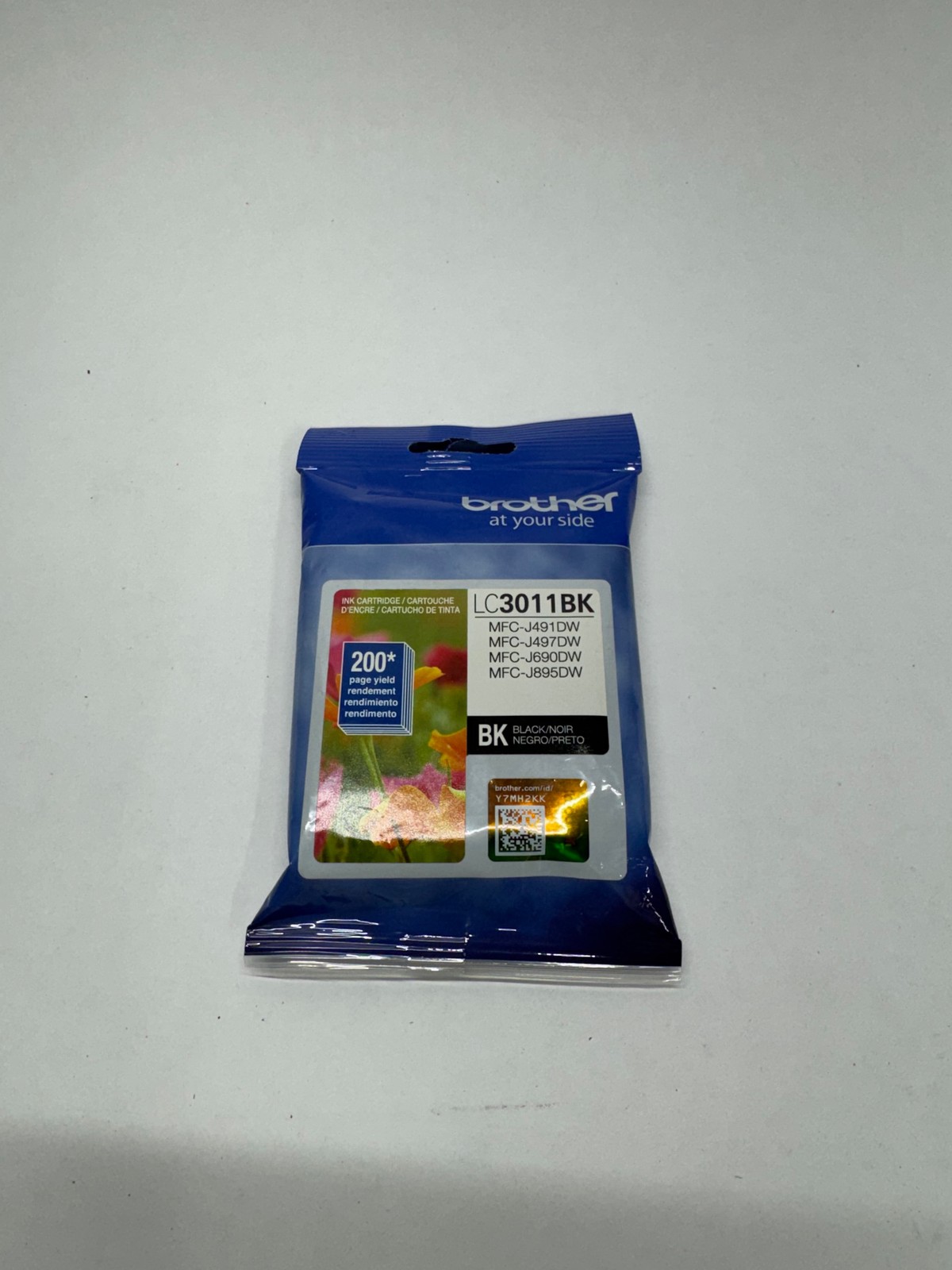 Brother LC3011BK Black Standard Yield Ink Cartridge Sealed Exp 05/2026