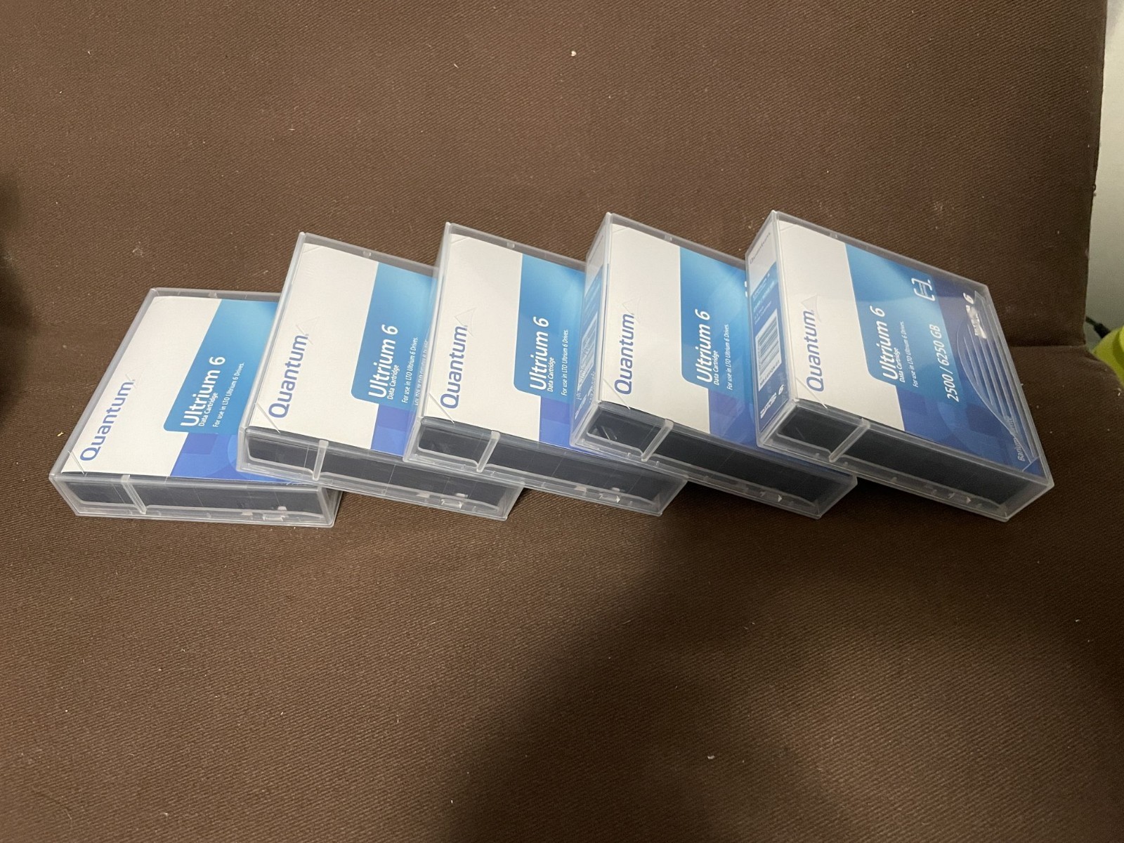Quantum Ultrium 6 Data Cartridge MR-L6MQN-01 - Pre-labeled (Pack of 5))