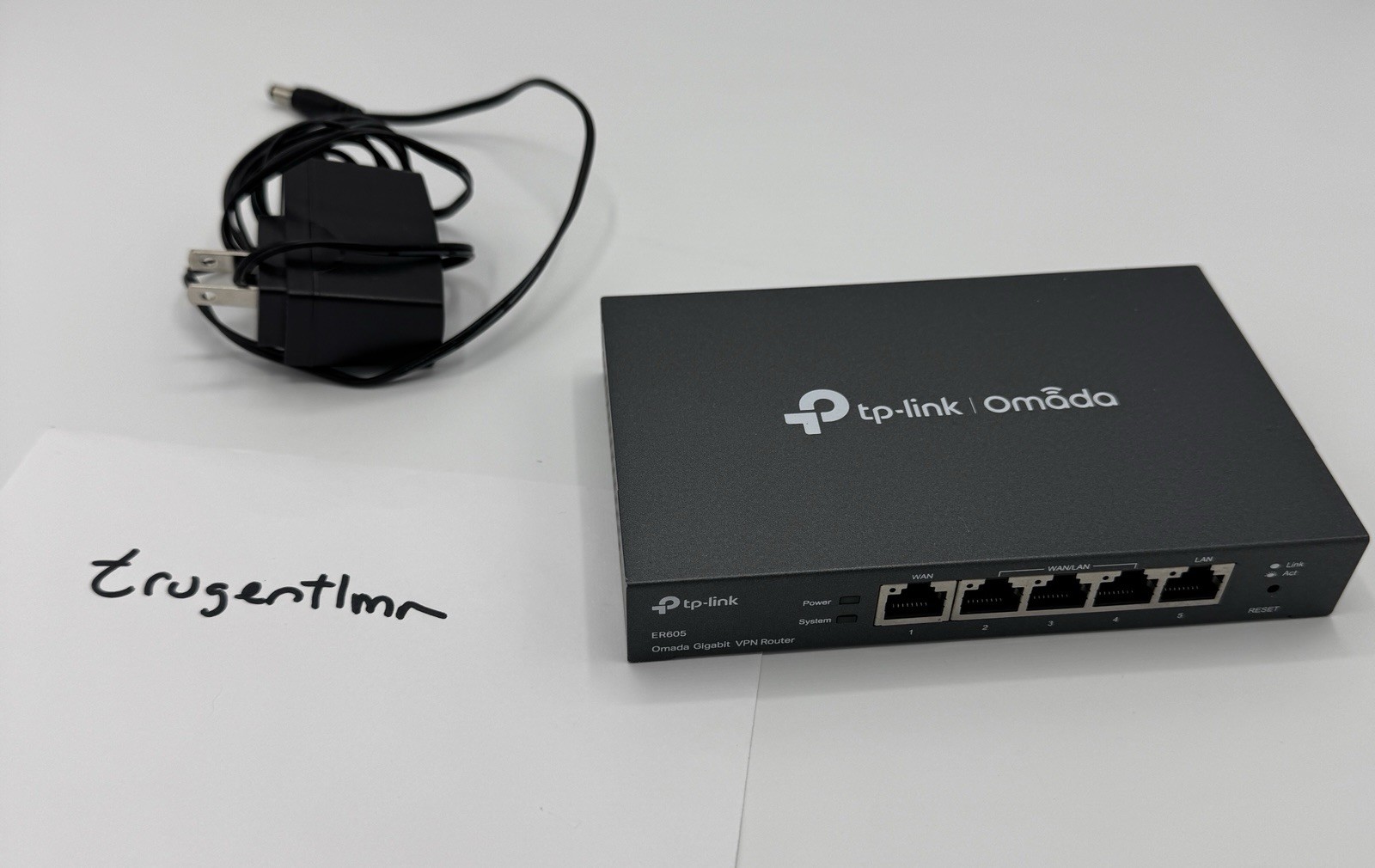TP LINK Omada Gigabit  VPN Router ER605 Tested Working