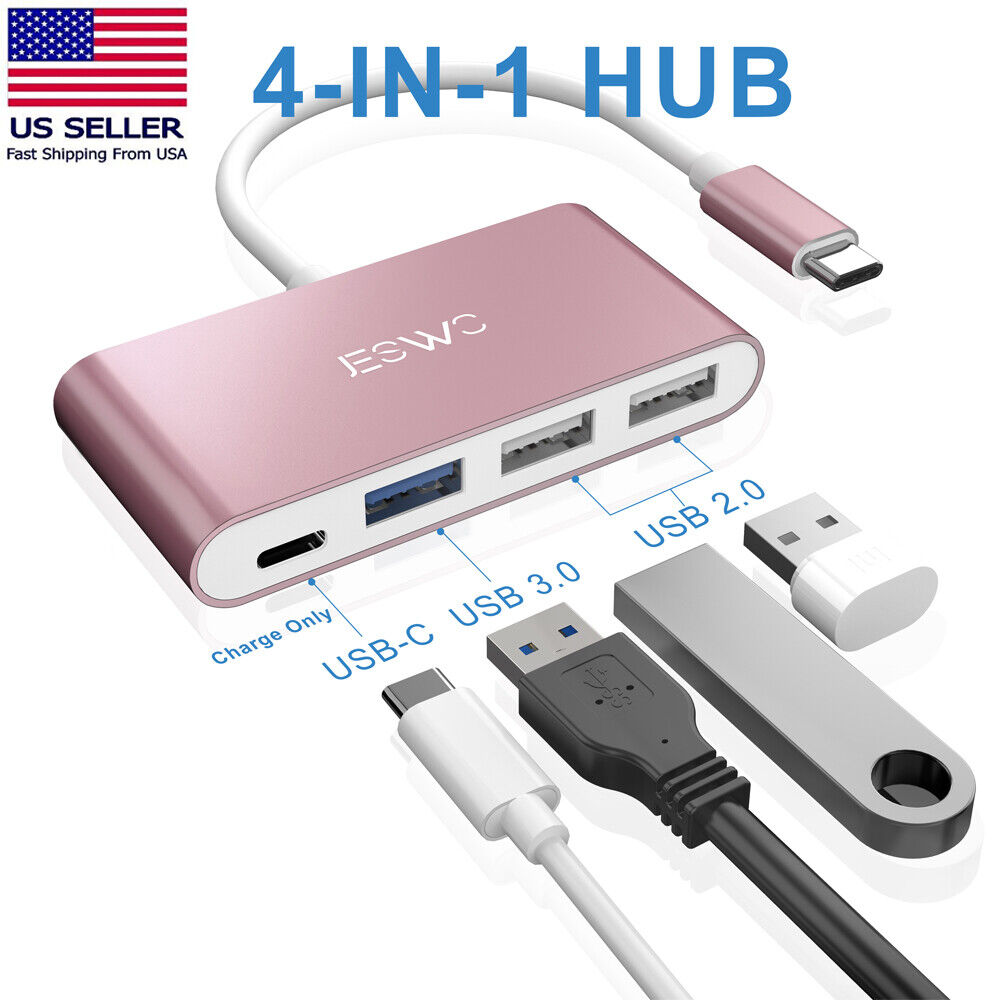 USB C Hub 7-1 Multiport Portable Adapter w/ 4K HDMI, 2 USB 3.0 Ports, 100W PD,SD