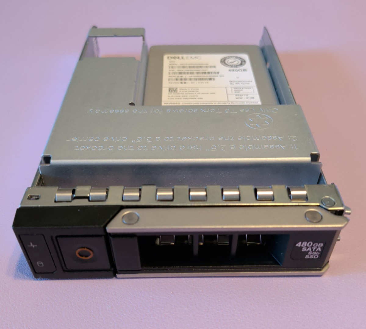 480GB 6G DELL SSD SATA 2.5" HDD R740 R7515 R750 SERVER 3397M HFS480G3H2X069N