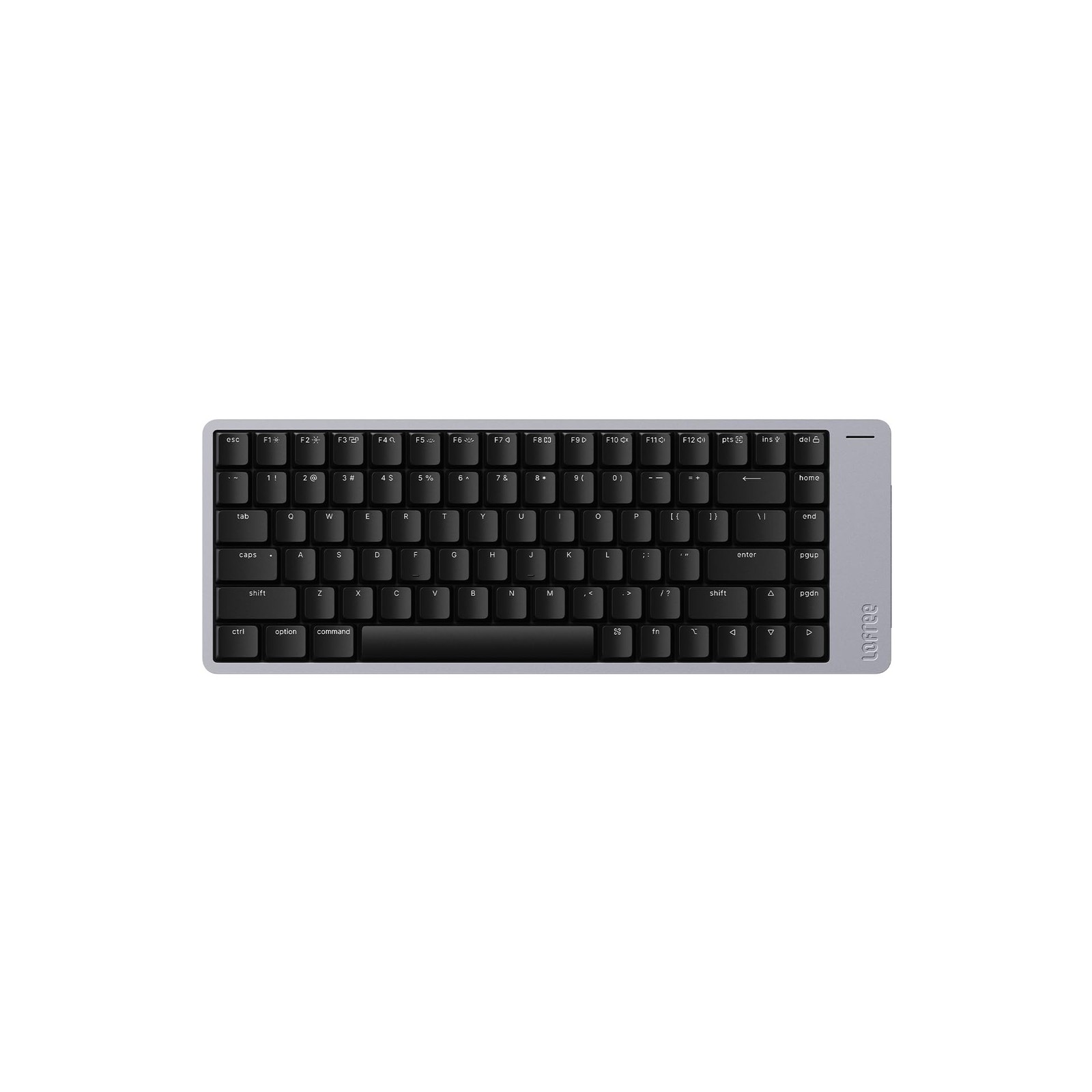 LOFREE Flow2 Low-Profile Mechanical Keyboard, Aluminum Alloy with Pulse Tacti...