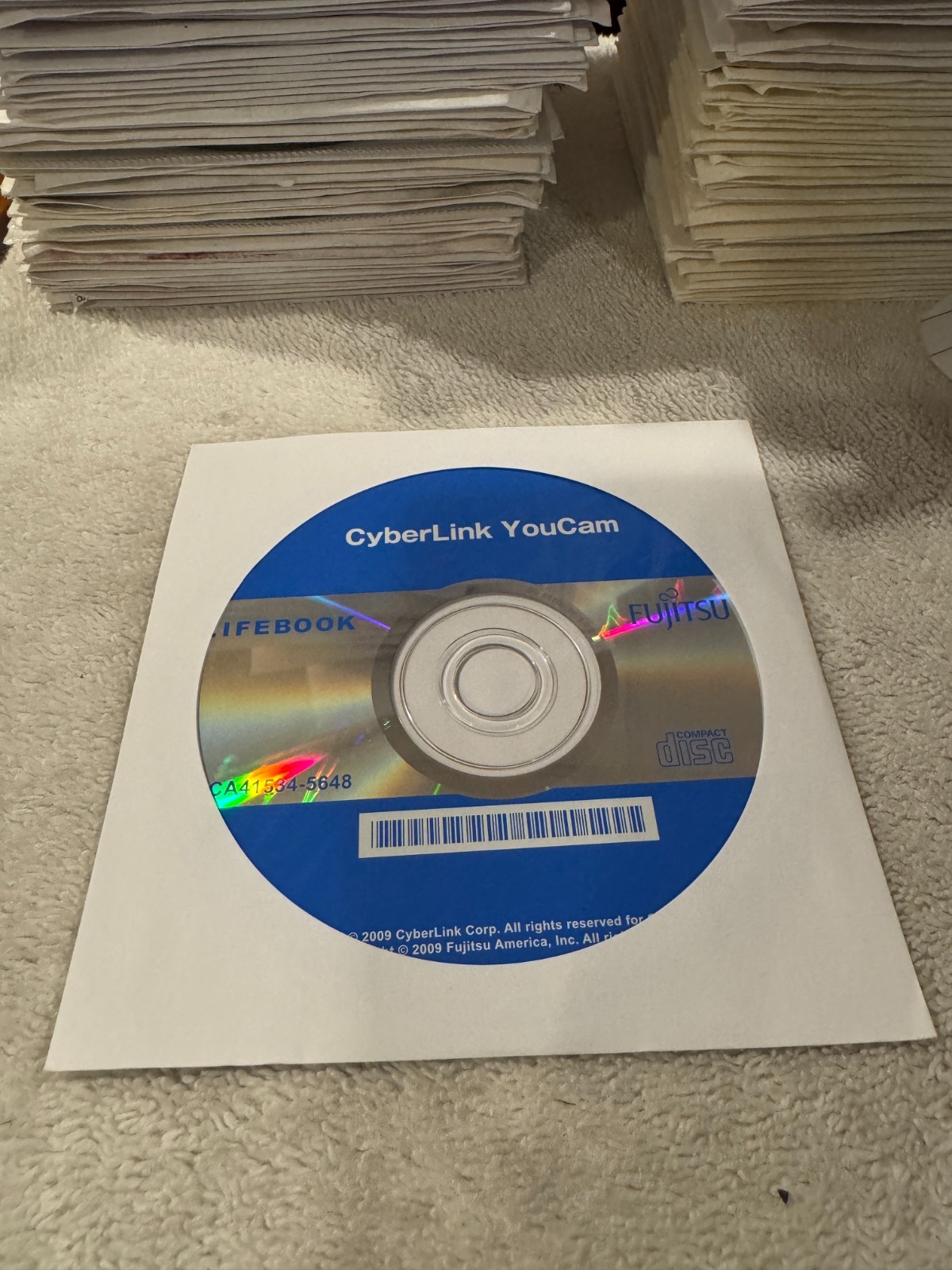 Fujitsu Lifebook Cyberlink YouCam - CD ONLY - NEW/SEALED