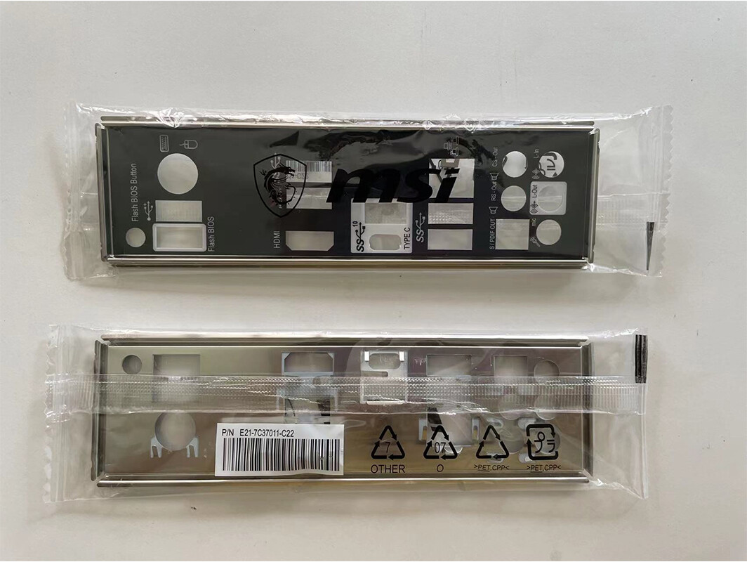 For MSI X570-A PRO Motherboard IO Shield I/O Shield Backplate