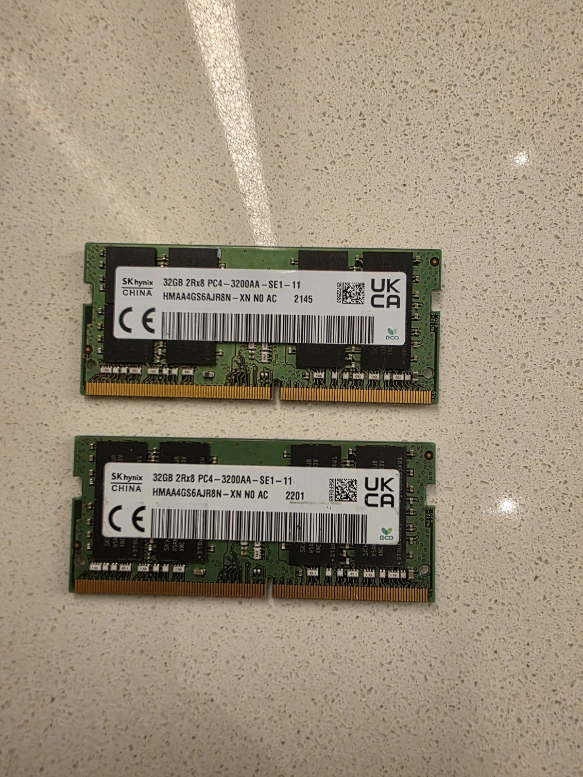 SK Hynix 64GB DDR4 3200 Laptop  (32GB X 2) RAM MEMORY