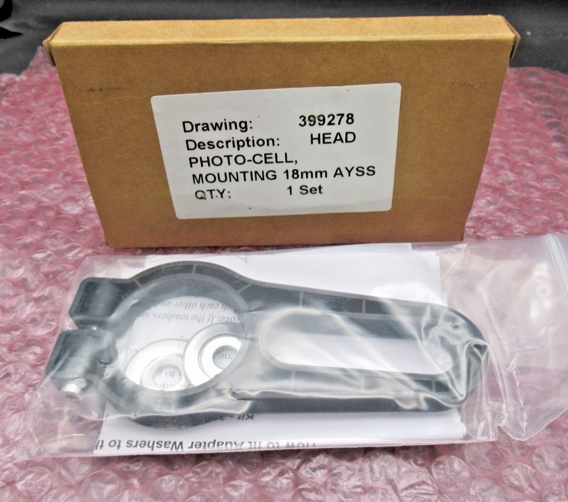 Genuine VIDEOJET 399278 Printhead Mount Photocell Holder, 18mm *BRAND NEW*