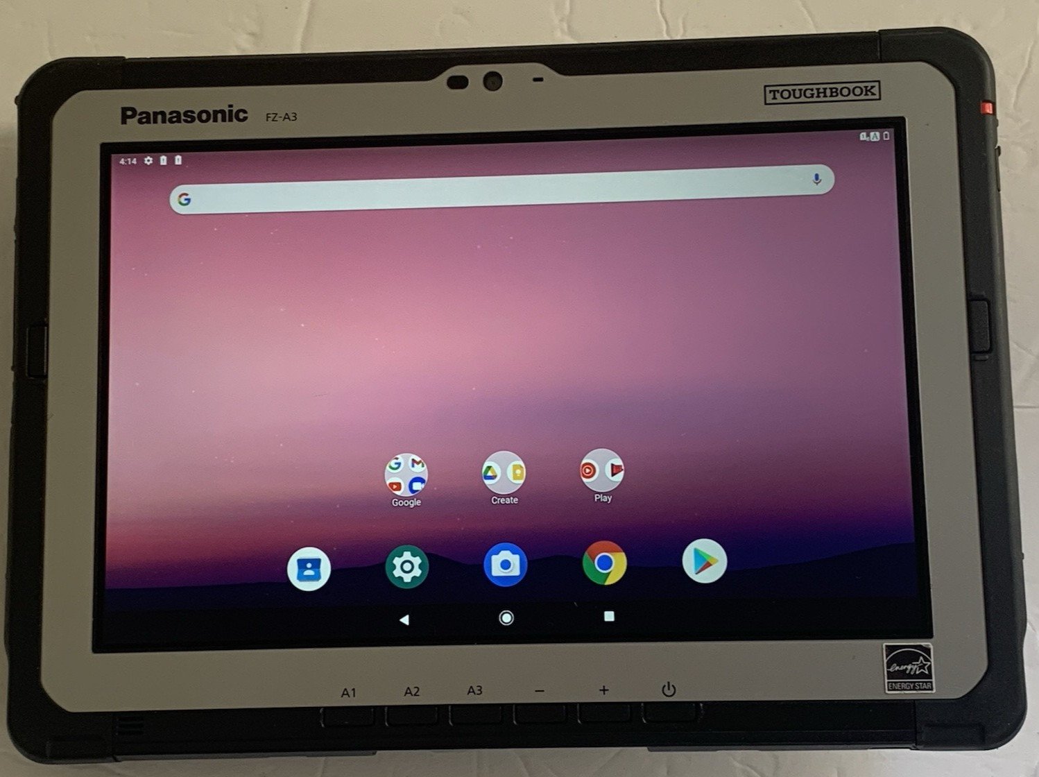 Panasonic TOUGHPAD FZ-A3  4GB/64GB Android Back Strap Dual Batteries Good