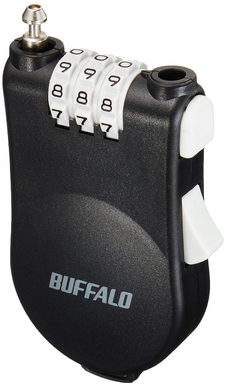 BUFFALO Retractable Wire Dial Combination Lock BSL10 Japan Import