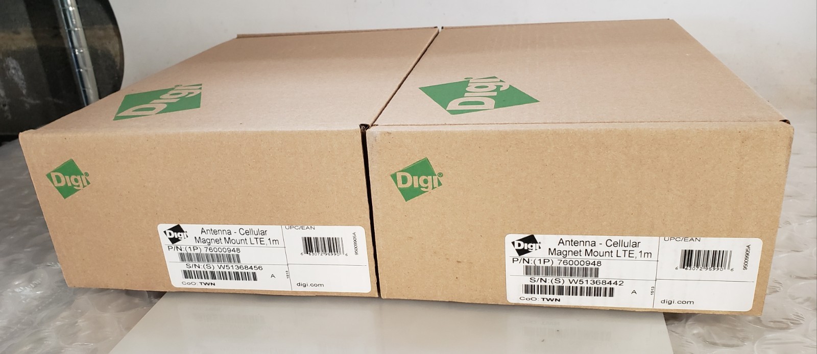 Pair of Digi Antenna Cellular Magnet Mount LTE 1m 76000948 NEW *SEALED*